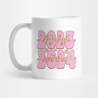 Bye bye 2023 hello 2024 Mug